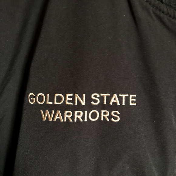 NBA Golden State Warriors Basketball Reversible Bomber Jacket - Picture 6 of 16
